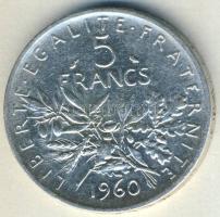 Franciaország 1960. 5Fr Ag T:2-/3+