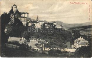 Árvaváralja, Oravsky Podzámok; Árva vára. Franz Pietschmann 1906. No. 2093. / Schloß Árva / Oravsky zámok / castle (EK)
