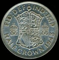 Nagy-Britannia 1943. 1/2C Ag T:2/3