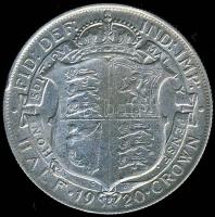 Nagy-Britannia 1920. 1/2C Ag T:3