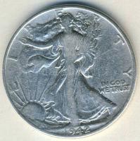 USA 1942. 1/2$ Ag "Walking" T:3