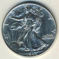 USA 1943. 1/2$ Ag "Walking" T:3