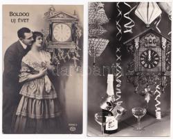 8 db főleg MODERN motívum képeslap: hölgyek, erotikus is / 8 mostly modern motive postcards: ladies,...