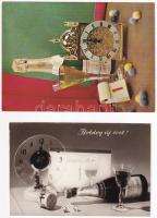 8 db főleg MODERN motívum képeslap: hölgyek, erotikus is / 8 mostly modern motive postcards: ladies,...