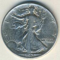 USA 1943. 1/2$ Ag "Walking" T:3