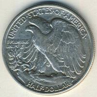 USA 1943. 1/2$ Ag "Walking" T:3