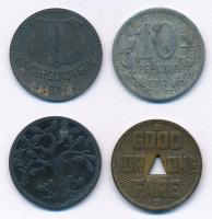 Német Birodalom / Kaiserslautern 1917. 10pf hadifém szükségpénz + Iserlohn 1917. 10pf hadifém szüksé...