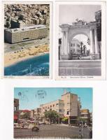 32 db MODERN izraeli város képeslap / 32 modern Israel town-view postcards