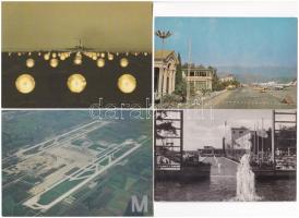 16 db MODERN motívum képeslap: repülő / 16 modern motive postcards: aircrafts