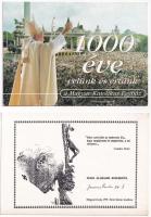 13 db MODERN motívum képeslap: vallás, pápák / 13 modern motive postcards: religion, popes