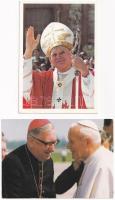 13 db MODERN motívum képeslap: vallás, pápák / 13 modern motive postcards: religion, popes