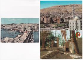 24 db főleg MODERN közel-keleti város képeslap / 24 mostly modern Islam town-view postcards