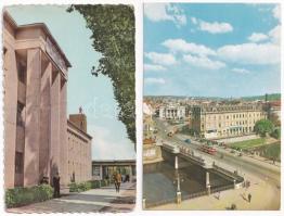 22 db MODERN román város képeslap Erdélyből / 22 modern Romanian town-view postcards from Transylvania