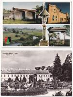 22 db MODERN román város képeslap Erdélyből / 22 modern Romanian town-view postcards from Transylvan...