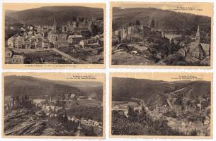 La Roche-en-Ardenne - 8 pre-1945 unused postcards