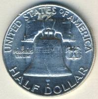 USA 1959D 1/2$ Ag "Franklin" T:1-/2+