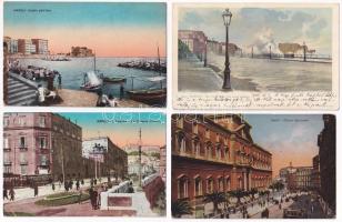 Napoli, Naples; - 8 pre-1945 postcards in mixed quality