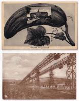 26 db RÉGI magyar város képeslap / 26 pre-1945 Hungarian town-view postcards