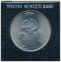 1981. 100Ft Ni "FAO I. - Világélelmezési nap" tanúsítvánnyal, eredeti műbőr tokban T:BU Ad...