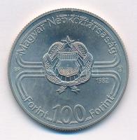 1982. 100Ft Cu-Ni "Labdarúgó világbajnokság 1982" T:BU Adamo EM68