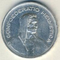 Svájc 1954B 5Fr Ag T:2