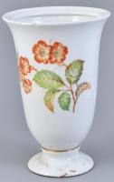 Drasche váza. Matricázott porcelán, jelzett, csorba m: 15cm