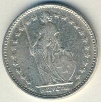 Svájc 1920B 2Fr Ag T:3