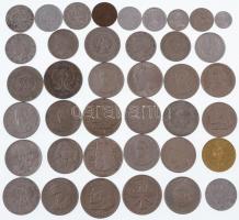 Lengyelország 1923-2004. 1gr-20Zl (39db) T:2-3 Poland 1923-2004. 1 Grosz - 20 Zlotych (39pcs) C:XF-F