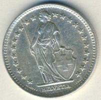 Svájc 1964B 2Fr Ag T:2/3