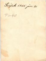 1935 Siófok, Kolibri Automata szabad bejárat, fagylalt, jegeskávé, szörpök és cukrászsütemények, üzl...