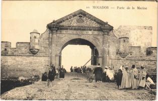 Essaouira, Mogador; Porte de la Marine / Moroccan folklore, gate (EK)