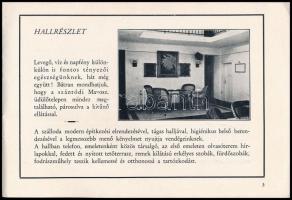 cca 1920-1940 Szántódi-Üdülőtelep. Bp., én., Stádium, 12 p. Fekete-fehér fotókkal illusztrált, a hát...