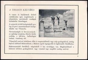 cca 1920-1940 Szántódi-Üdülőtelep. Bp., én., Stádium, 12 p. Fekete-fehér fotókkal illusztrált, a hát...