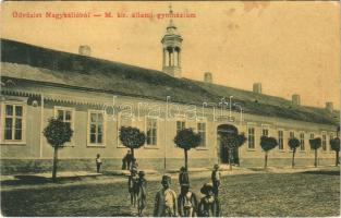 1913 Nagykálló, M. kir. állami gimnázium. W.L. 2213. Kapható Sarkady Józsefnél