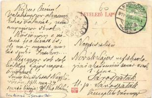 1911 Nagykőrös, Református tanítóképezde. Bazsó Lajos kiadása (r)