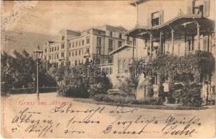1898 Abbazia, Opatija; Hotel Stephania (EB)