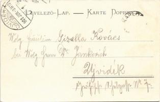 1902 Karlóca, Karlowitz, Sremski Karlovci; látkép. Verlag v. J. Singer Hoffot. / general view (fl)