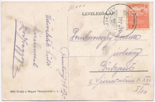 1919 Romhány, vasútállomás, vonat, gőzmozdony