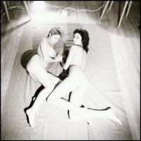 cca 1984 Kettecskén, Menesdorfer Lajos (1941-2005) budapesti fotóművész hagyatékából, 4 db vintage N...