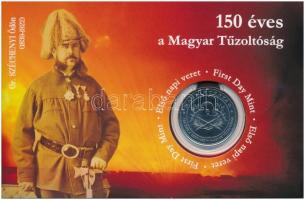 2020. 50Ft Cu-Ni 150 éves a Magyar Tűzoltóság első napi veret sorszámozott emléklapon 05405 T:1