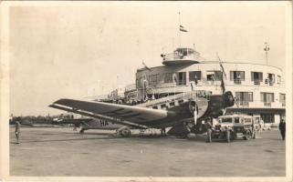 1939 Budaörs, Repülőtér, Magyar Légiforgalmi Rt. repülőgépe