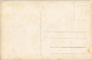 Osztrák-magyar katona zászlóval / WWI Austro-Hungarian K.u.K. military, soldier with flag. photo (fl...