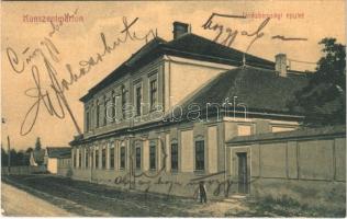 1908 Kunszentmárton, Járásbírósági épület. W.L. (?) No. 580.