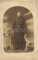 1913 Osztrák-magyar katona / Austro-Hungarian K.u.K. military, soldier. photo (fl)