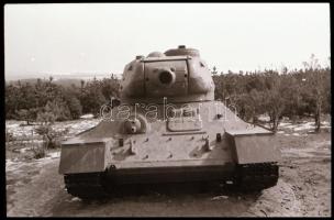 cca 1979 Az 1848-as pákozdi csata emlékműve a Velencei-tó partján, 13 db vintage NEGATÍV Kalocsai Ru...