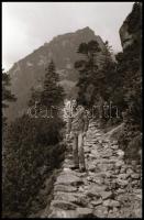 1979 Magas-Tátra, három feliratozott negatívtartó leporellóben összesen 106 db vintage NEGATÍV, 24x3...