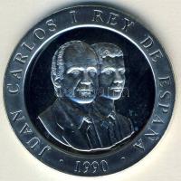 Spanyolország 1990. 2000P Ag "Olimpia-Szimbólum" T:PP