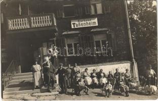 Tannheim (Tirol) (?), Kurhaus Tanenheim / health resort, spa. photo (glue mark)