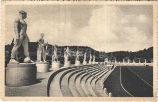 Roma, Rome; Foro Mussolini, Stadio dei Marmi / Mussolinis Forum, Marble Stadium, Italian fascist architecture