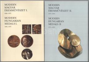 L. Kovásznai Viktória: Modern Magyar Éremművészet I. 1896-1975. Magyar Nemzeti Galéria, 1993. + L. Kovásznai Viktória: Modern Magyar Éremművészet II. 1976-2000. Magyar Nemzeti Galéria, 2004. Mindkét kötet újszerű állapotban